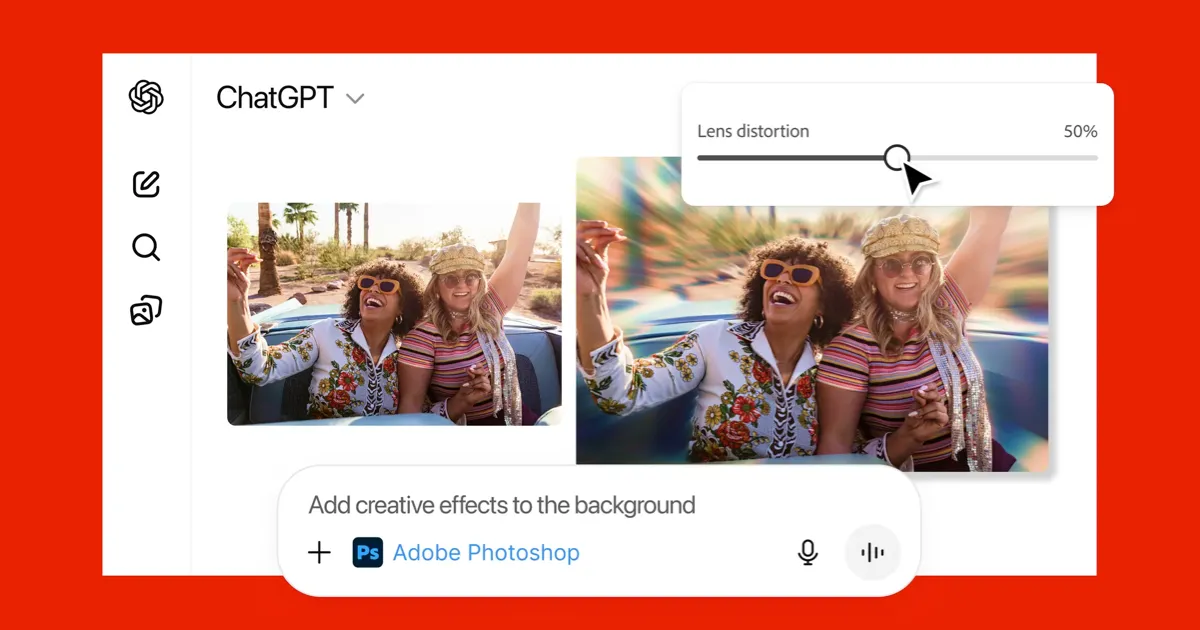 Adobe Araçları Artık ChatGPT'de