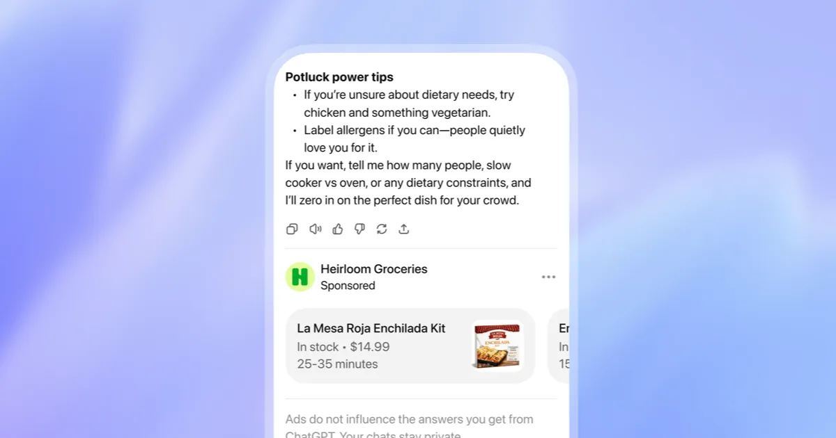ChatGPT’de Reklam Testi Başladı