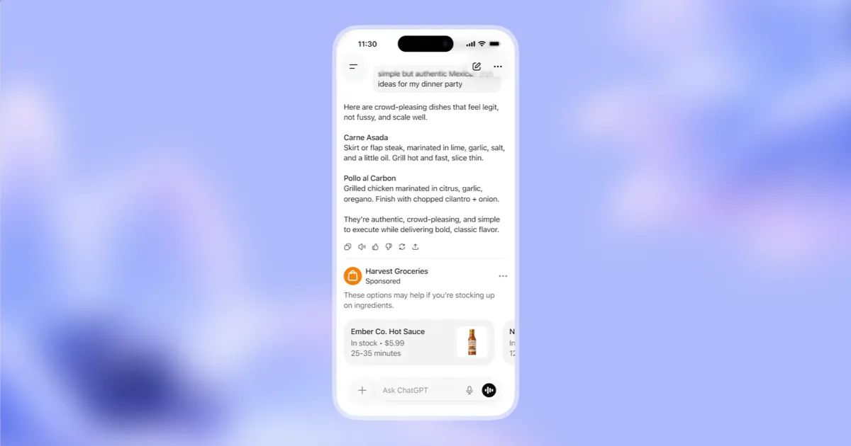 ChatGPT'de Reklam Dönemi Başlıyor