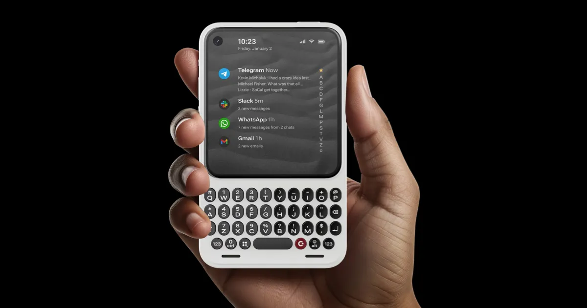 Fiziksel Klavyeli Akıllı Telefon