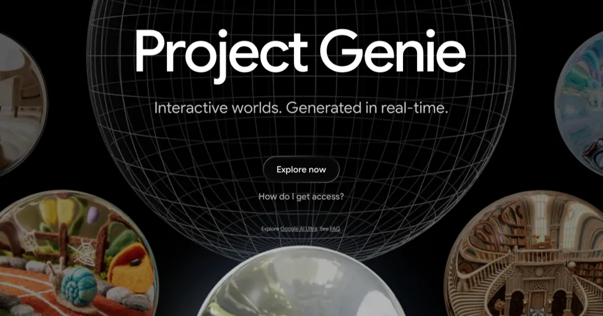 Google'dan İnteraktif Evren: Project Genie