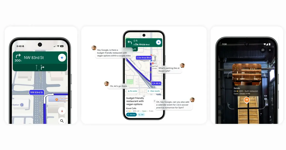 Google Maps Gemini ile Yeni Nesil Harita Deneyimi