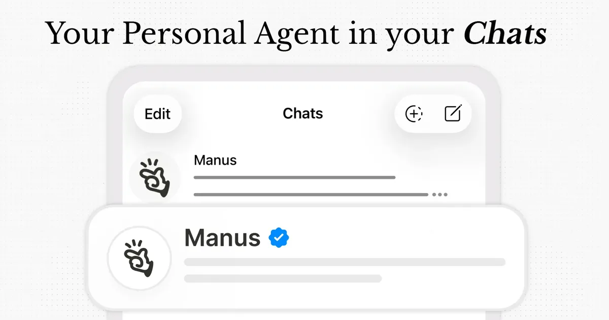 Manus Agents Telegram’da
