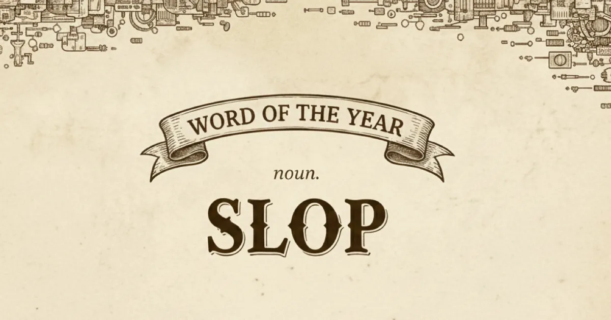 Merriam-Webster'dan Yılın Kelimesi: 'Slop'