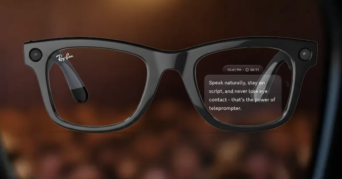 Akıllı Gözlüklerde El Yazısı-Teleprompter Dönemi