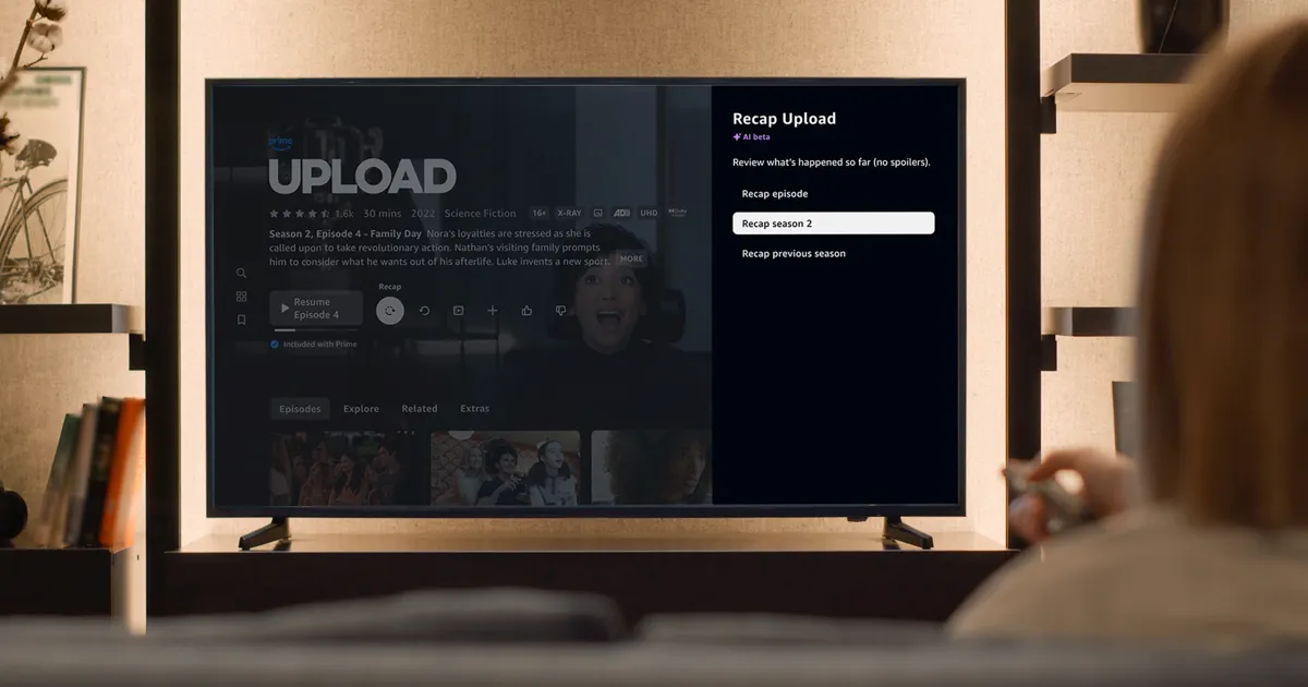 Prime Video'ya Yapay Zekâlı Özet Geldi