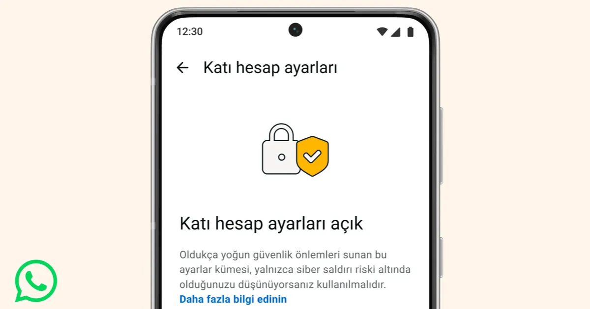 WhatsApp'tan Sıkı Güvenlik Kilidi