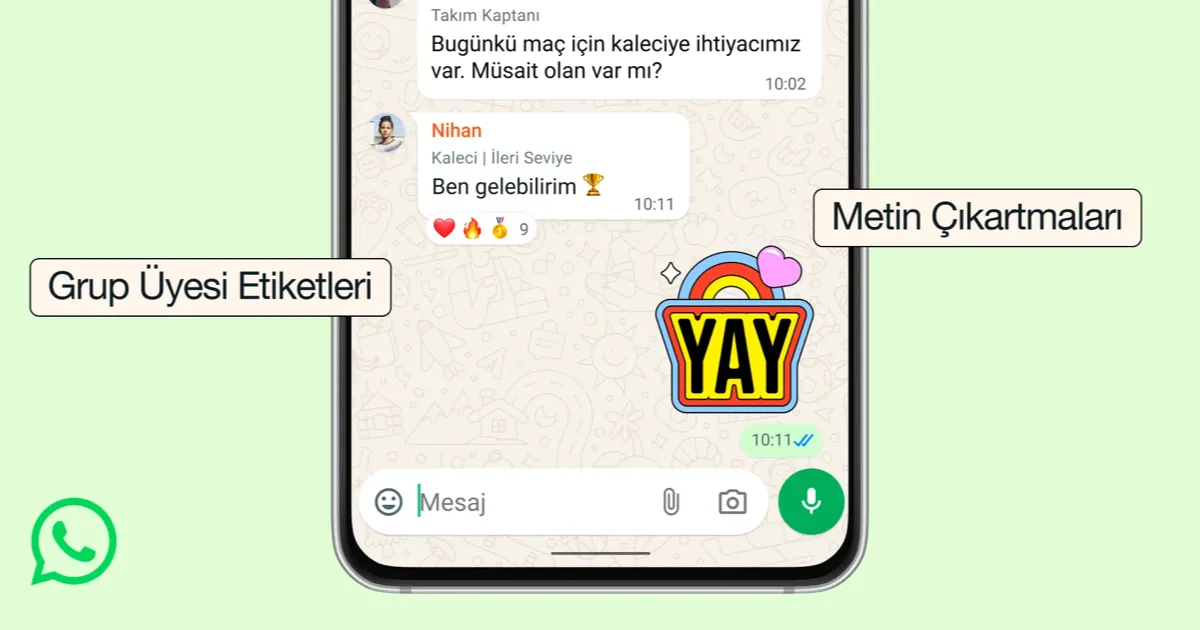 WhatsApp Gruplarında Etiket Dönemi