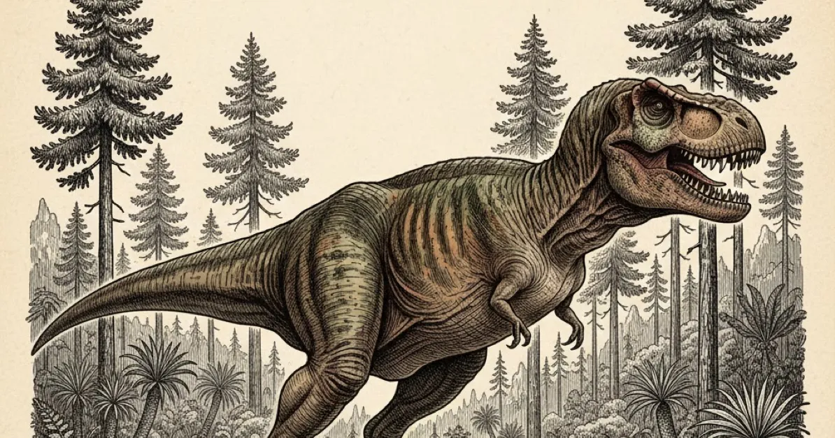 T. rex Parmak Ucunda Yürüyordu