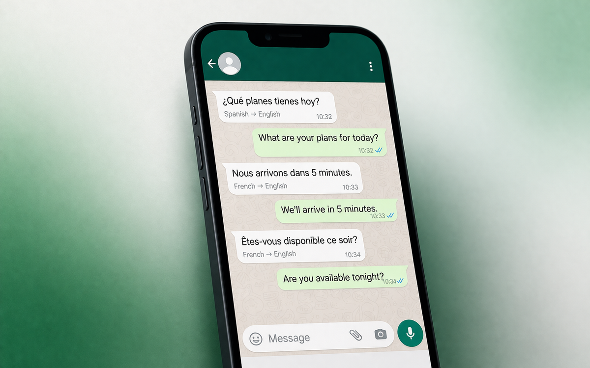 WhatsApp'a Çeviri Geliyor