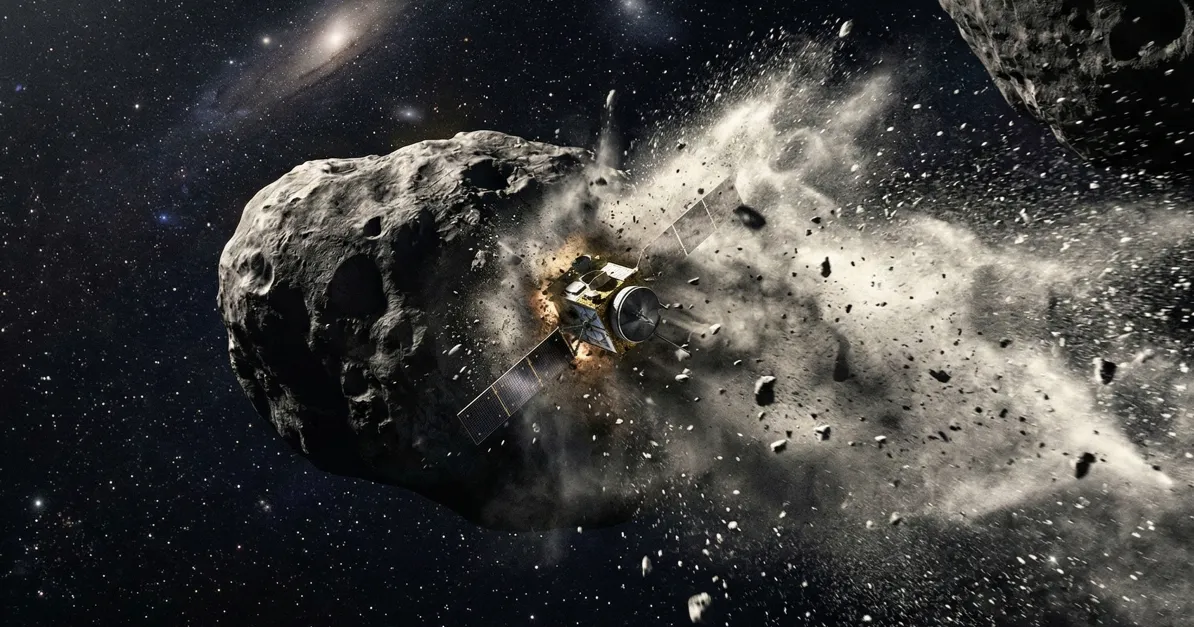 DART Güneş'in Etrafındaki Yörüngeyi Değiştirdi