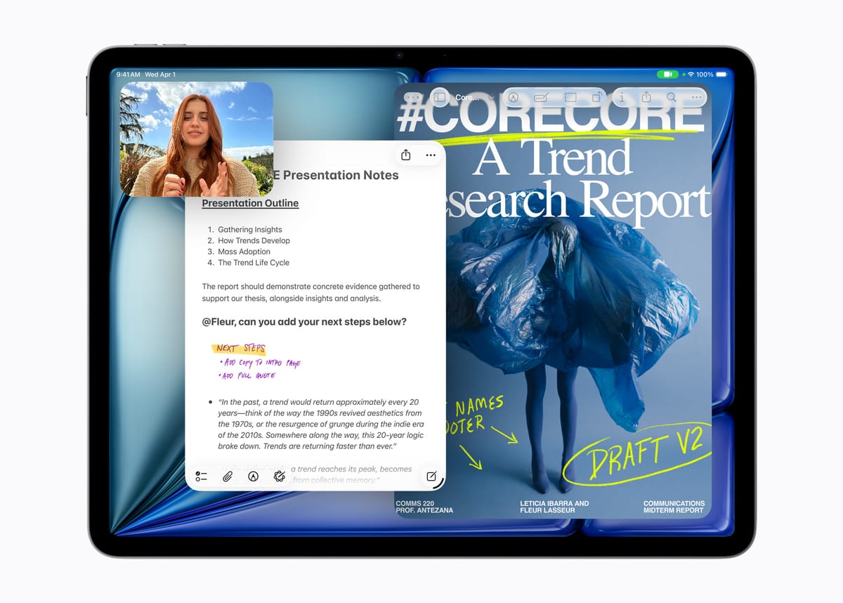 M4 İşlemcili iPad Air Tanıtıldı