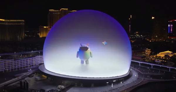 Android XR Las Vegas Semalarında