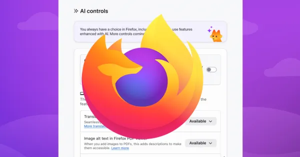 Firefox’ta AI Kontrol Seçeneği