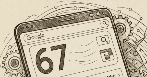 Google'a 67 Yazınca Ekran Neden Sallanıyor?