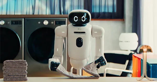 LG'den Ev Robotu
