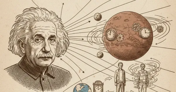 Mars'ta Zaman Daha Hızlı