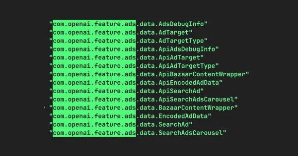 OpenAI'nin Android Uygulamasında Reklam İzleri Ortaya Çıktı