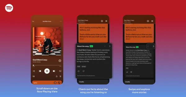 Spotify'dan Şarkıların Hikâyesi Özelliği