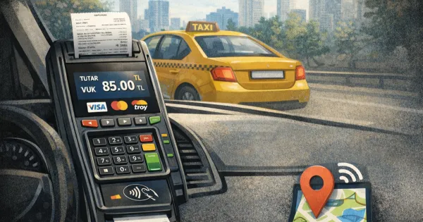 Taksilere Mali Cihaz Zorunlu