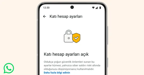 WhatsApp'tan Sıkı Güvenlik Kilidi