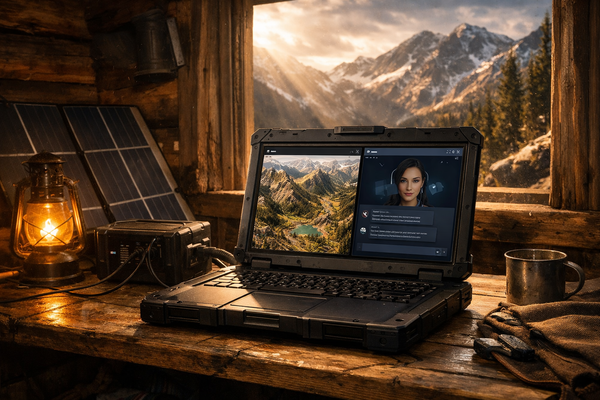 İnternetsiz Çalışan Yapay Zekâ Sunucusu