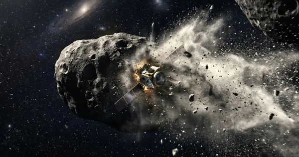 DART Güneş'in Etrafındaki Yörüngeyi Değiştirdi