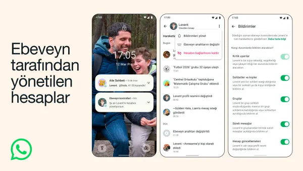 WhatsApp'tan Ebeveyn Kontrolü