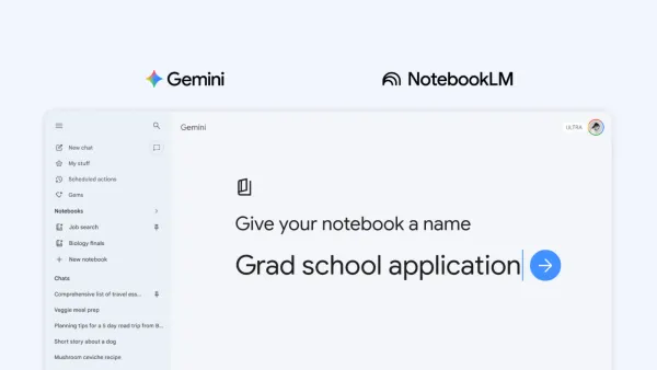 Gemini'ye Not Defteri Özelliği Geldi: NotebookLM ile Entegre